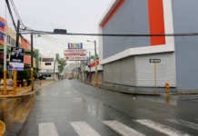 En Bonao huracán Irma sólo ha provocado ligeras lluvias; actividades productivas se paralizan