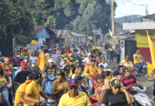 Bonao celebra con vistosa caravana el triunfo de las Águilas