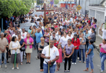 Gran recogimiento y celebración de la comunidad católica de Bonao durante asueto de Semana Santa