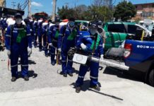 Gonzalo dispone amplia jornada de fumigación en Santo Domingo Norte para enfrentar el Covid-19