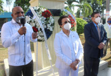 Autoridades municipales y civiles participan en actos conmemorativos al 157 aniversario de la Restauración