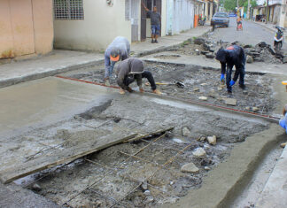 Alcalde Eberto Nuñez dispone construcción de nuevo badén para agilizar y transformar transito de Bonao