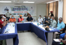 Alcalde Eberto Núñez encabeza reunión con autoridades para ejecutar plan de acción ante posible paso de la tormenta Grace