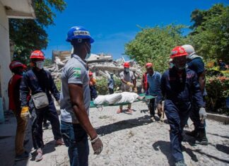 Haití afectado por el temporal aún lidia con los daños del sismo