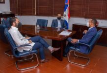 EDESUR y CODESSD abordan contaminación visual por cableado de empresas telefónicas y de cables