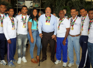 Fedoreca y autoridades reciben atletas ganadores de medallas en Guatemala
