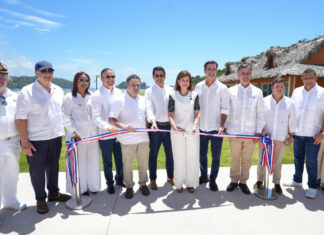 Vicepresidenta Raquel Peña inaugura primera etapa del puerto Samaná Bayport