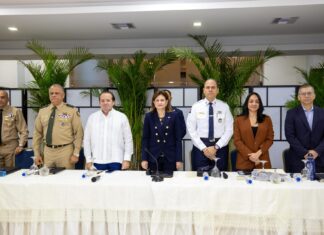 Vicepresidenta Raquel Peña encabeza reunión de seguimiento al Plan de Seguridad Ciudadana